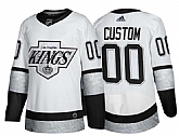 Men's Los Angeles Kings Active Player Custom White Throwback Stitched Jersey,baseball caps,new era cap wholesale,wholesale hats