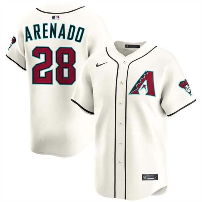 Men's Arizona Diamondbacks #28 Nolan Arenado Cream Home Limited Stitched Jersey Dzhi,We sell and wholesale Men's Arizona Diamondbacks #28 Nolan Arenado Cream Home Limited Stitched Jersey Dzhi on line form chian!