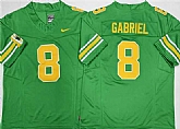 Men's Oregon Ducks #8 Dillon Gabriel 2026 Green F.U.S.E. Stitched Jersey,baseball caps,new era cap wholesale,wholesale hats
