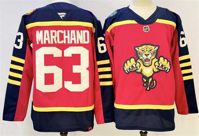 Men's Florida Panthers #63 Brad Marchand Red 2026-2026 Winter Classic Stitched Hockey Jersey,We sell and wholesale Men's Florida Panthers #63 Brad Marchand Red 2026-2026 Winter Classic Stitched Hockey Jersey on line form chian!