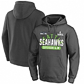 Men's Seattle Seahawks Charcoal 2025 Super Bowl LX Big & Tall Game Plan Hoodie,baseball caps,new era cap wholesale,wholesale hats