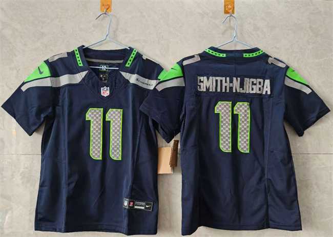 Women's Seattle Seahawks #11 Jaxon Smith-Njigba Navy 2025 Vapor Limited Stitched Jersey,We sell and wholesale Women's Seattle Seahawks #11 Jaxon Smith-Njigba Navy 2025 Vapor Limited Stitched Jersey on line form chian!