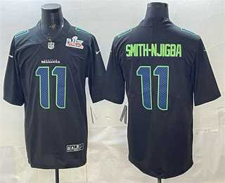 Men's Seattle Seahawks #11 Jaxon Smith-Njigba Limited Black Super Bowl LX Fashion Vapor Jersey Dzhi,We sell and wholesale Men's Seattle Seahawks #11 Jaxon Smith-Njigba Limited Black Super Bowl LX Fashion Vapor Jersey Dzhi on line form chian!