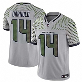 Men's Seattle Seahawks #14 Sam Darnold Gray 2025 F.U.S.E. 'Rivalries' Vapor Untouchable Limited Stitched Jersey Dzhi,baseball caps,new era cap wholesale,wholesale hats