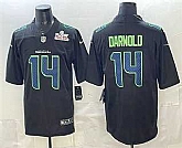 Men's Seattle Seahawks #14 Sam Darnold Limited Black Super Bowl LX Fashion Vapor Jersey,baseball caps,new era cap wholesale,wholesale hats