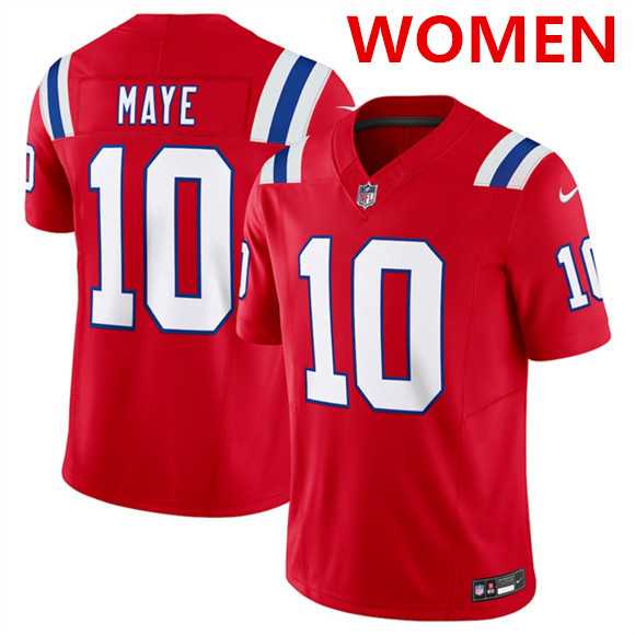 Women's New England Patriots #10 Drake Maye Red 2025 F.U.S.E. Vapor Limited Stitched Jersey Dzhi,We sell and wholesale Women's New England Patriots #10 Drake Maye Red 2025 F.U.S.E. Vapor Limited Stitched Jersey Dzhi on line form chian!