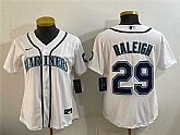Youth Seattle Mariners #29 Cal Raleigh White Cool Base Stitched Jersey,baseball caps,new era cap wholesale,wholesale hats