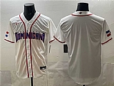Men's Dominican Republic Baseball Blank White 2026 World Baseball Classic Home Stadium Stitched Jersey,baseball caps,new era cap wholesale,wholesale hats