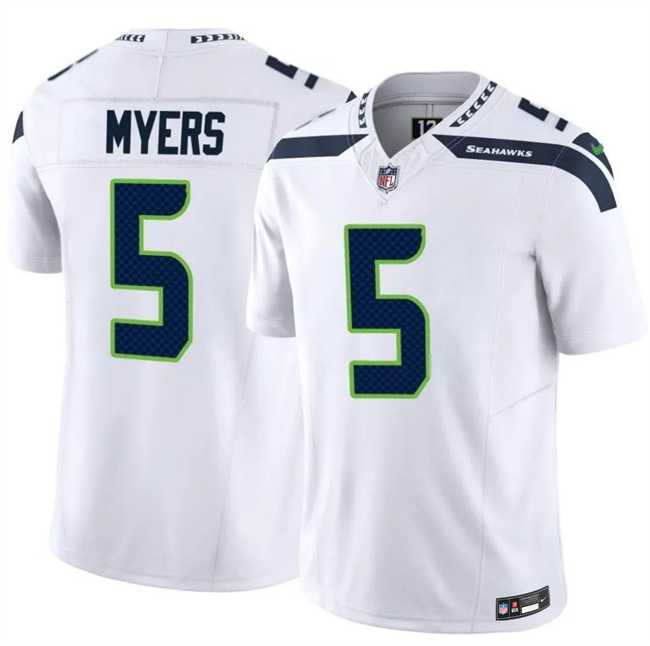 Men's Seattle Seahawks #5 Jason Myers White 2025 F.U.S.E. Vapor Untouchable Limited Stitched Jersey Dzhi,We sell and wholesale Men's Seattle Seahawks #5 Jason Myers White 2025 F.U.S.E. Vapor Untouchable Limited Stitched Jersey Dzhi on line form chian!