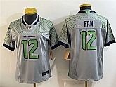 Youth Seattle Seahawks #12 Fan Grey 2025 F.U.S.E. Rivalries Vapor Untouchable Limited Stitched Jersey,baseball caps,new era cap wholesale,wholesale hats