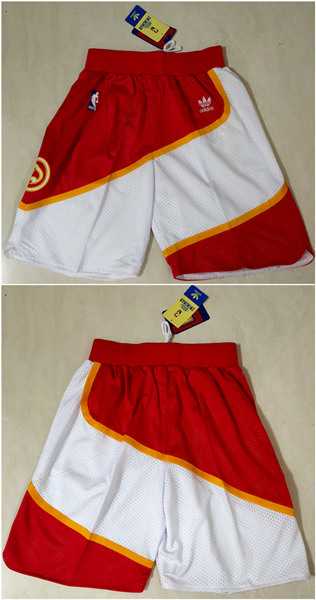 Atlanta Hawks Red White Shorts (Run Small),We sell and wholesale Atlanta Hawks Red White Shorts (Run Small) on line form chian!