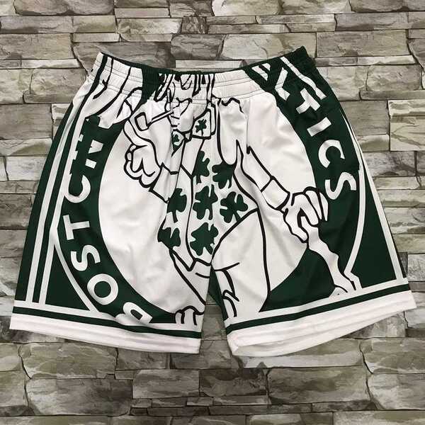 Boston Celtics Green Black Big Face With Pocket Swingman Shorts (Run Small),We sell and wholesale Boston Celtics Green Black Big Face With Pocket Swingman Shorts (Run Small) on line form chian!
