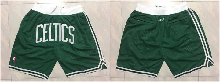 Boston Celtics Green Just Don Mesh Shorts (Run Small),We sell and wholesale Boston Celtics Green Just Don Mesh Shorts (Run Small) on line form chian!