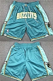 Charlotte Hornets Teal Stitched NBA Stitched Shorts (Run Small),baseball caps,new era cap wholesale,wholesale hats