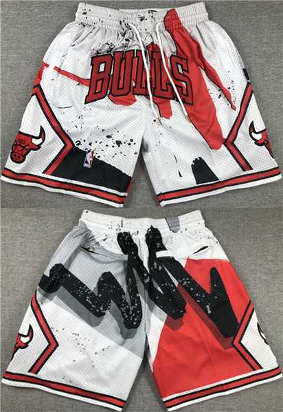 Chicago Bulls White Red Shorts (Run Small),We sell and wholesale Chicago Bulls White Red Shorts (Run Small) on line form chian!