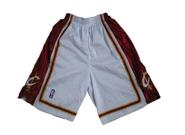 Cleveland Cavaliers White Shorts (Run Small),We sell and wholesale Cleveland Cavaliers White Shorts (Run Small) on line form chian!