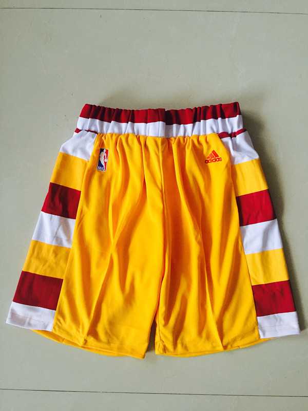 Cleveland Cavaliers Gold Hardwood Classics Swingman Shorts (Run Small),We sell and wholesale Cleveland Cavaliers Gold Hardwood Classics Swingman Shorts (Run Small) on line form chian!