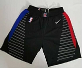 Los Angeles Clippers Black City Edition Swingman Shorts (Run Small),baseball caps,new era cap wholesale,wholesale hats