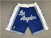 Los Angeles Lakers Teams Blue Just Don With Pocket Swingman Shorts (Run Small),baseball caps,new era cap wholesale,wholesale hats