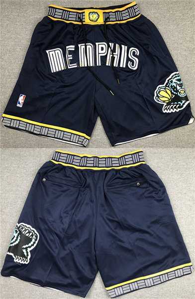 Memphis Grizzlies Navy Shorts (Run Small),We sell and wholesale Memphis Grizzlies Navy Shorts (Run Small) on line form chian!