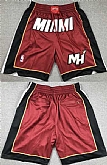 Miami Heat Red Shorts (Run Small),baseball caps,new era cap wholesale,wholesale hats