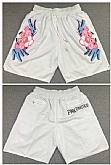 Miami Heat White 'Pink Panther' Shorts (Run Small),baseball caps,new era cap wholesale,wholesale hats