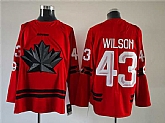 Men's Canada Hockey #43 Tom Wilson Red Stitched Jersey,baseball caps,new era cap wholesale,wholesale hats