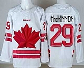 Youth Canada #29 Nathan MacKinnon White 2026 Olympics Authentic Jersey,baseball caps,new era cap wholesale,wholesale hats