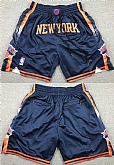 New Yok Knicks Navy Shorts (Run Small),baseball caps,new era cap wholesale,wholesale hats