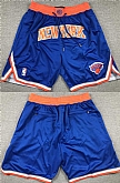 New Yok Knicks Royal Stitched Shorts (Run Small),baseball caps,new era cap wholesale,wholesale hats