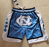 North Carolina Tar Heels Blue Just Don With Pocket Swingman Shorts (Run Small),baseball caps,new era cap wholesale,wholesale hats
