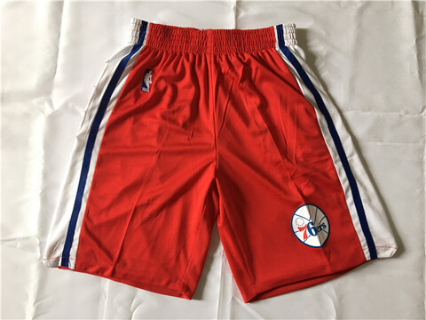 Philadelphia 76ers Red Swingman Shorts (Run Small),We sell and wholesale Philadelphia 76ers Red Swingman Shorts (Run Small) on line form chian!