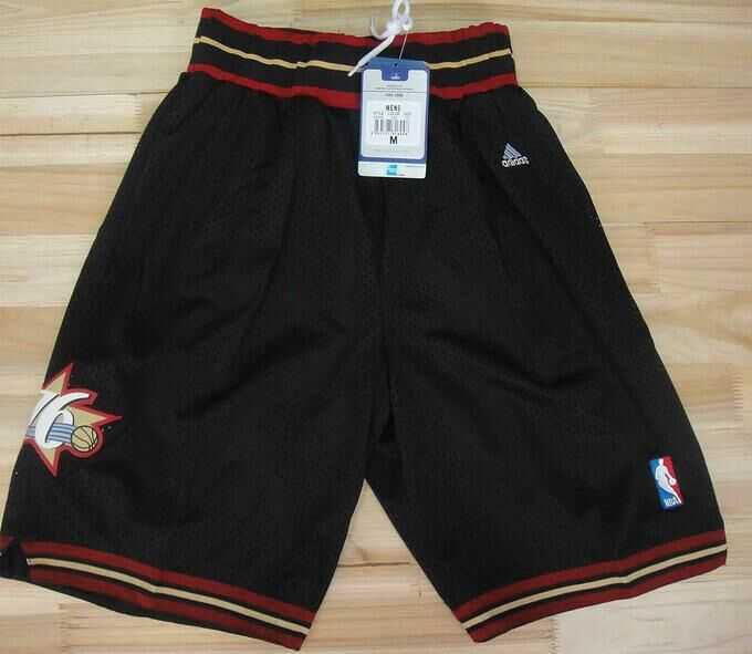 Philadelphia 76ers Black Swingman Shorts (Run Small),We sell and wholesale Philadelphia 76ers Black Swingman Shorts (Run Small) on line form chian!
