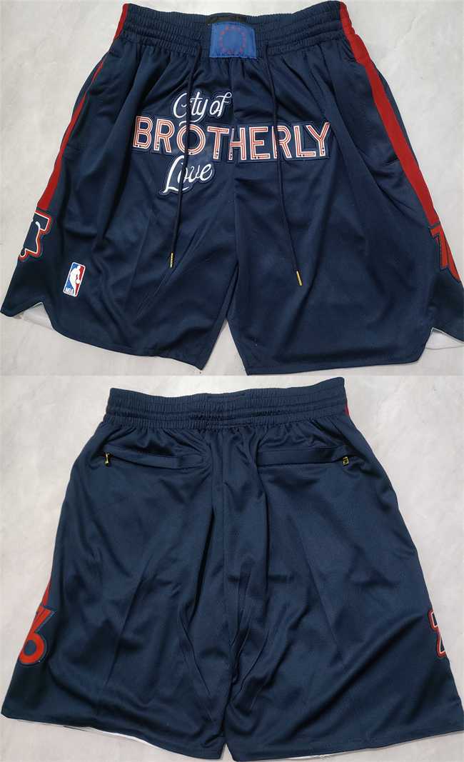 Philadelphia 76ers Navy City Edition Shorts (Run Small),We sell and wholesale Philadelphia 76ers Navy City Edition Shorts (Run Small) on line form chian!
