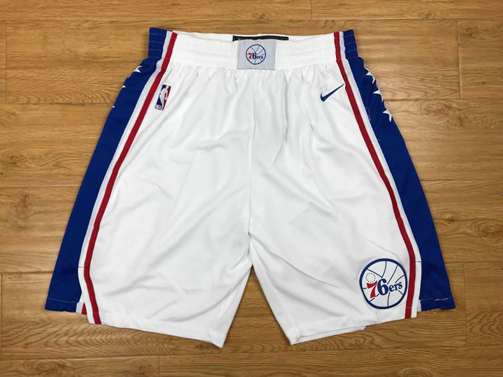 Philadelphia 76ers White Nike Authentic Shorts (Run Small),We sell and wholesale Philadelphia 76ers White Nike Authentic Shorts (Run Small) on line form chian!