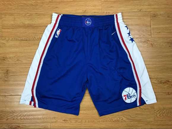 Philadelphia 76ers Blue NBA Shorts (Run Small),We sell and wholesale Philadelphia 76ers Blue NBA Shorts (Run Small) on line form chian!