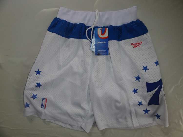 Philadelphia 76ers White Shorts (Run Small),We sell and wholesale Philadelphia 76ers White Shorts (Run Small) on line form chian!