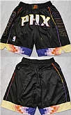 Phoenix Suns Black Shorts (Run Small),baseball caps,new era cap wholesale,wholesale hats