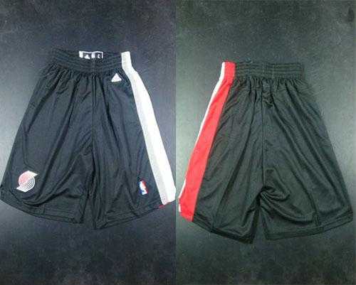 Portland Trail Blazers Black Stitched Shorts (Run Small),We sell and wholesale Portland Trail Blazers Black Stitched Shorts (Run Small) on line form chian!