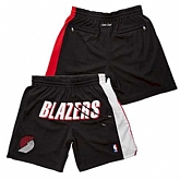 Portland Trail Blazers Black Just Don NBA Shorts (Run Small),baseball caps,new era cap wholesale,wholesale hats