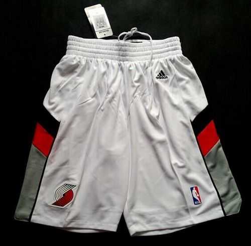 Portland Trail Blazers White Throwback Shorts (Run Small),We sell and wholesale Portland Trail Blazers White Throwback Shorts (Run Small) on line form chian!