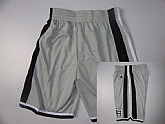 San Antonio Spurs Grey Shorts (Run Small),baseball caps,new era cap wholesale,wholesale hats