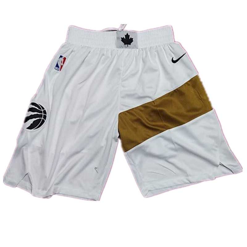 Toronto Raptors White 2018 19 City Edition Shorts (Run Small),We sell and wholesale Toronto Raptors White 2018 19 City Edition Shorts (Run Small) on line form chian!