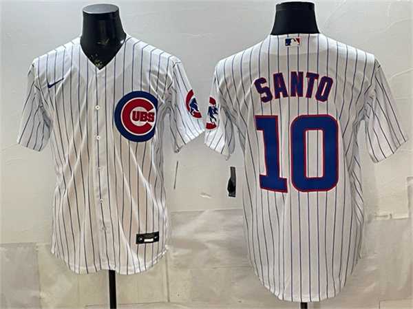 Men's Chicago Cubs #10 Ron Santo White Cool Base Stitched Jersey,We sell and wholesale Men's Chicago Cubs #10 Ron Santo White Cool Base Stitched Jersey on line form chian!
