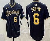 Men's Pittsburgh Pirates #6 Konnor Griffin Black Alternate Limited Jersey,baseball caps,new era cap wholesale,wholesale hats