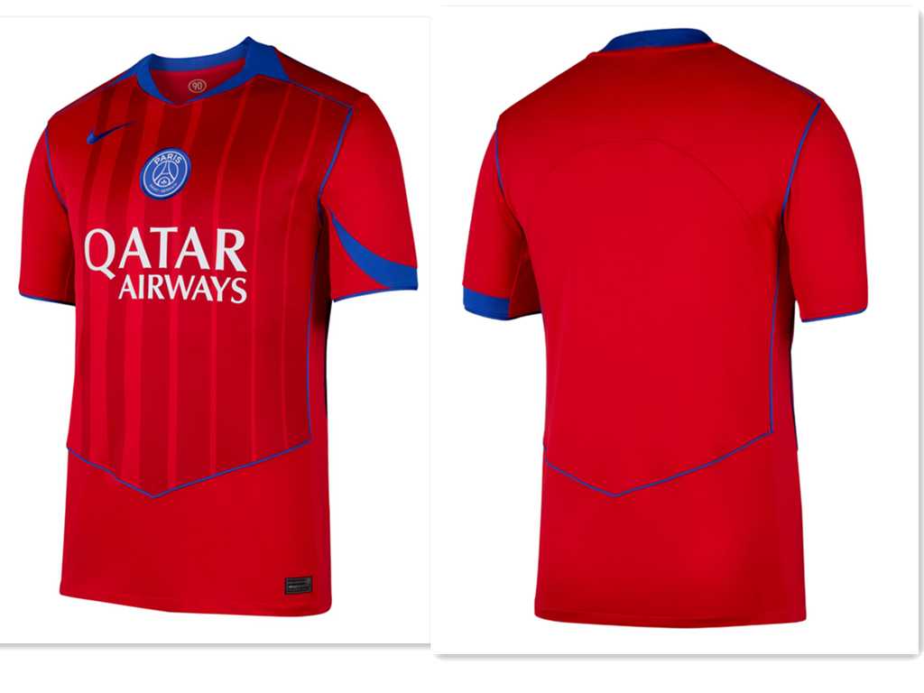 Youth Nike Paris Saint-Germain Red 3rd 2025-2026 Shirt,We sell and wholesale Youth Nike Paris Saint-Germain Red 3rd 2025-2026 Shirt on line form chian!