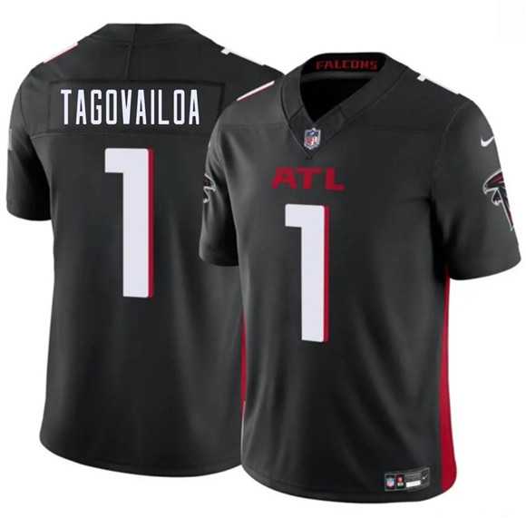 Men's Atlanta Falcons #1 Tua Tagovailoa Black 2026 F.U.S.E. Vapor Untouchable Limited Stitched Jersey Dzhi,We sell and wholesale Men's Atlanta Falcons #1 Tua Tagovailoa Black 2026 F.U.S.E. Vapor Untouchable Limited Stitched Jersey Dzhi on line form chian!