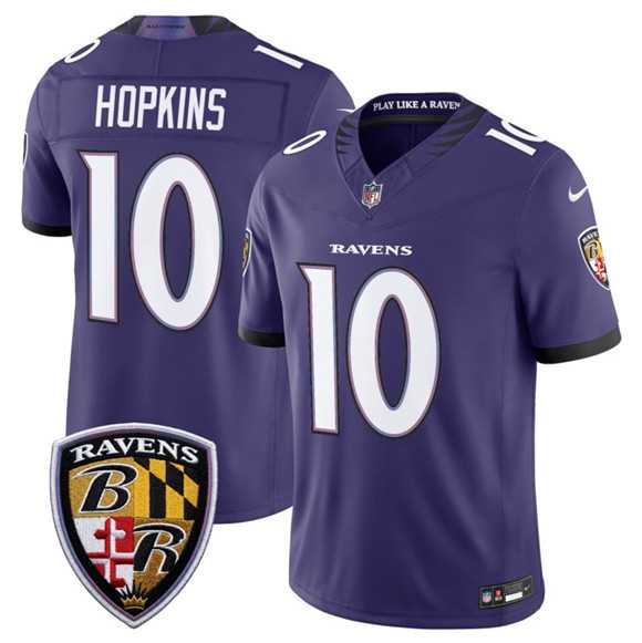 Men's Baltimore Ravens #10 DeAndre Hopkins Purple 2026 F.U.S.E Vapor Limited Stitched Jersey Dzhi,We sell and wholesale Men's Baltimore Ravens #10 DeAndre Hopkins Purple 2026 F.U.S.E Vapor Limited Stitched Jersey Dzhi on line form chian!