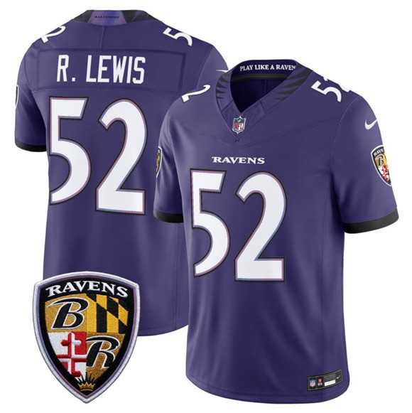 Men's Baltimore Ravens #52 Ray Lewis Purple 2026 F.U.S.E Vapor Limited Stitched Jersey Dzhi,We sell and wholesale Men's Baltimore Ravens #52 Ray Lewis Purple 2026 F.U.S.E Vapor Limited Stitched Jersey Dzhi on line form chian!