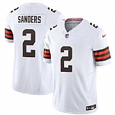 Men's Cleveland Browns #2 Shedeur Sanders White 2026 F.U.S.E. Vapor Limited Stitched Jersey Dzhi,baseball caps,new era cap wholesale,wholesale hats
